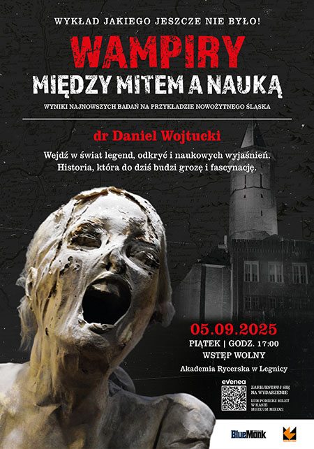 Kultowy horror, muzyka na żywo i wykład o wampirach 