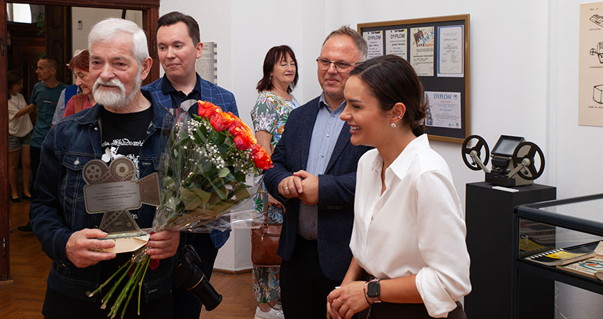 Otwarcie wystawy „Kadr po kadrze. Kluby filmowe Juliana Zawiszy” - fotorelacja 