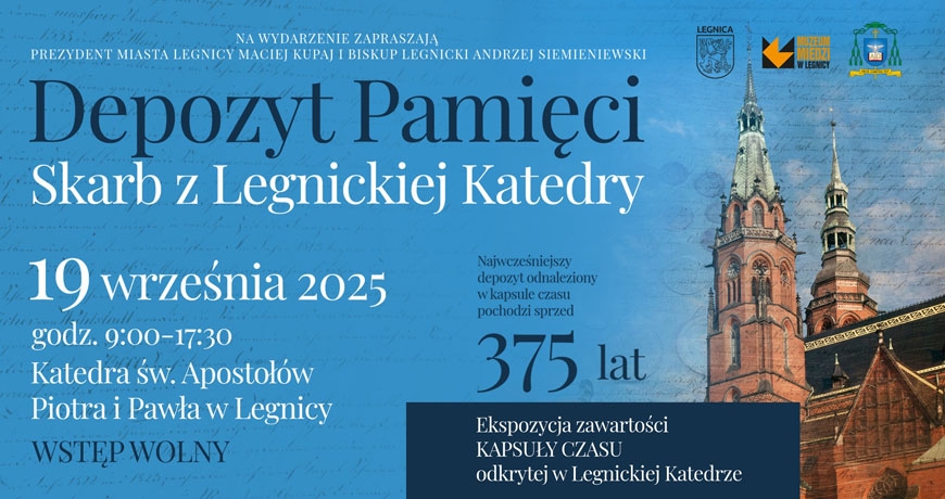 Legnicka kapsuła czasu odkrywa swoje tajemnice!