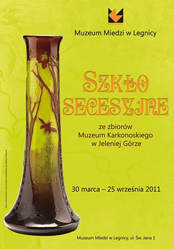 SZKŁO SECESYJNE